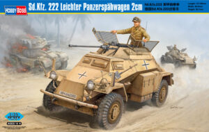 GERMAN SdKfz. 222 LEICHTER PANZERSPAHWAGEN 2cm 1/35