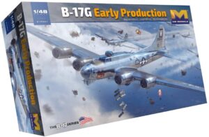 B-17G FLYING FORTRESS BOMBER HK MODEL 1/48