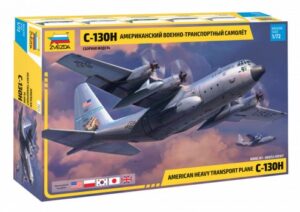 C-130H HERCULES HEAVY TRANSPORT AIRCRAFT USAF 1/72