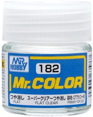 MR. COLOR CLEAR FLAT C182 10ml. (MATE)