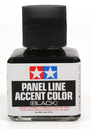 PANEL LINE TAMIYA BLACK (NEGRO)  4Oml.