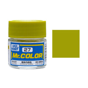 PINTURA MR. COLOR C27 INTERIOR GREEN