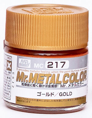 PINTURA MR. METAL COLOR 217 GOLD