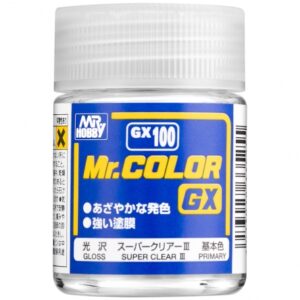 MR. COLOR GX100 SUPER CLEAR III (BRILLANTE)18ml.