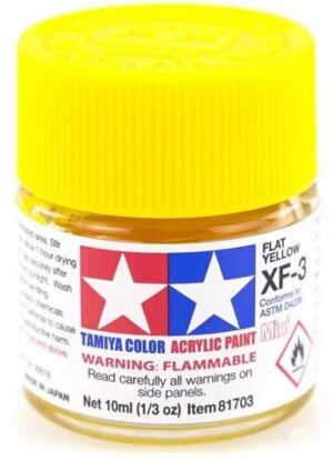 PINTURA TAMIYA XF-3 FLAT YELLOW