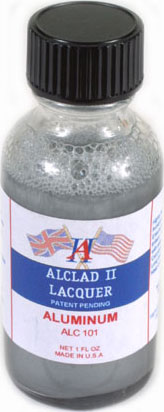 ALCLAD 101 ALUMINUM  1 FL OZ.