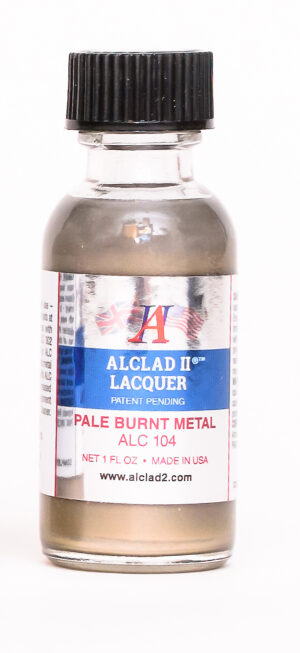 ALCLAD 104 PALE BURNT METAL  1 FL OZ.