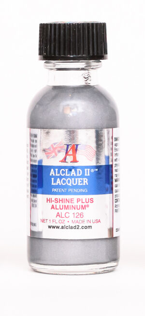 ALCLAD 126 HIGH SHINE PLUS ALUMINUM  1 FL OZ.