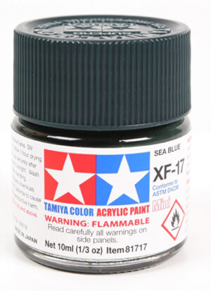 PINTURA TAMIYA XF-17 SEA BLUE