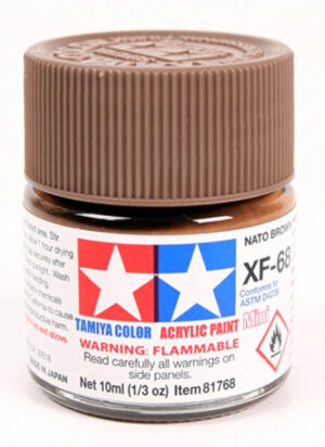 PINTURA TAMIYA XF-68 NATO BROWN