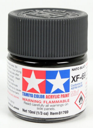 PINTURA TAMIYA XF-69 NATO BLACK