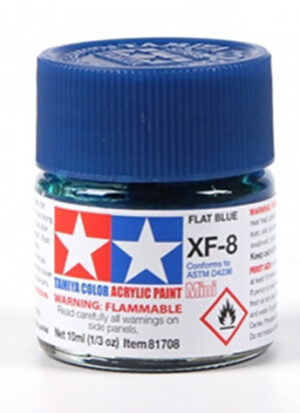 PINTURA TAMIYA XF-8 FLAT BLUE