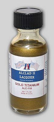 ALCLAD 118 TITANIUM GOLD  1 FL OZ.