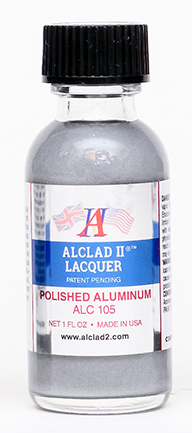 ALCLAD 105 POLISHED ALUMINUM  1 FL OZ.