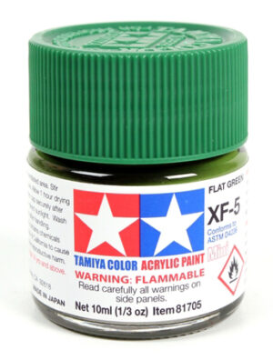 PINTURA TAMIYA XF-5 FLAT GREEN