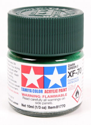 PINTURA TAMIYA XF-70 DARK GREEN 2