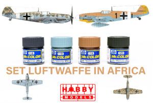 SET DE PINTURAS MR. COLOR WWII LUFTWAFFE  IN AFRICA