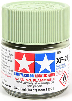 PINTURA TAMIYA XF-21 SKY