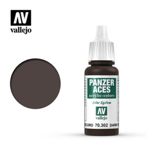 PINTURA VALLEJO COLOR DARK RUST ÓXIDO OSCURO