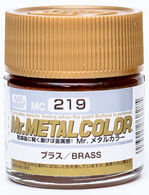 PINTURA MR. METAL COLOR 219 BRASS (LATÓN)