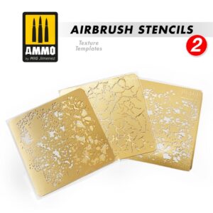 AIRBRUSH STENCIL 2 AMMO MIG (USCHI VAN DER ROSTEN)