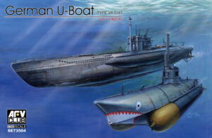 SUBMARINO ALEMÁN U-BOAT TYPE VII C/41 1/350