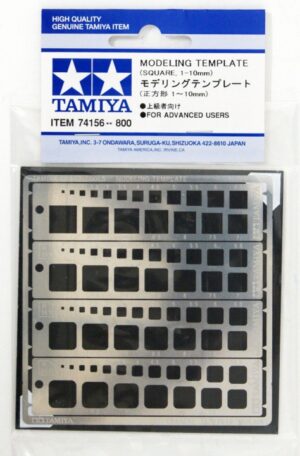 PLANTILLA PARA REPANELAR DE CUADRADOS TAMIYA