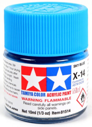 PINTURA TAMIYA X-14 SKY BLUE