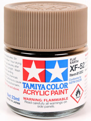 PINTURA TAMIYA XF-52 FLAT EARTH (FRASCO DE 23ml)