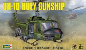 HELICÓPTERO UH-1D HUEY GUNSHIP 1/32