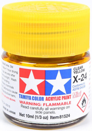 PINTURA TAMIYA X-24 CLEAR YELLOW