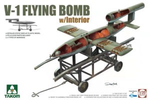 GERMAN FLYING BOMB V-1  (CON INTERIOR) 1/35