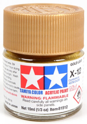 PINTURA TAMIYA X-12 GOLD LEAF