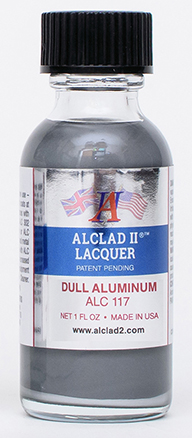 ALCLAD 117 DULL ALUMINUM 1 FL OZ.