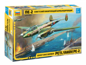 PETLYAKOV PE-2 DIVE BOMBER 1/72