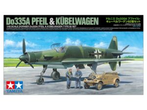 DORNIER DO-335A PFEIL CON KÜBELWAGEN 1/48