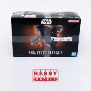 STAR WARS SLAVE I BOBA FETT’S STARSHIP 1/144