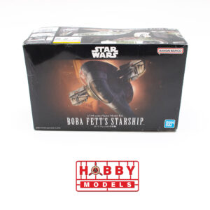 STAR WARS SLAVE I BOBA FETT’S STARSHIP 1/144 (CAJA LIGERAMENTE DAÑADA)